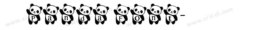 获取 Panda Font字体转换